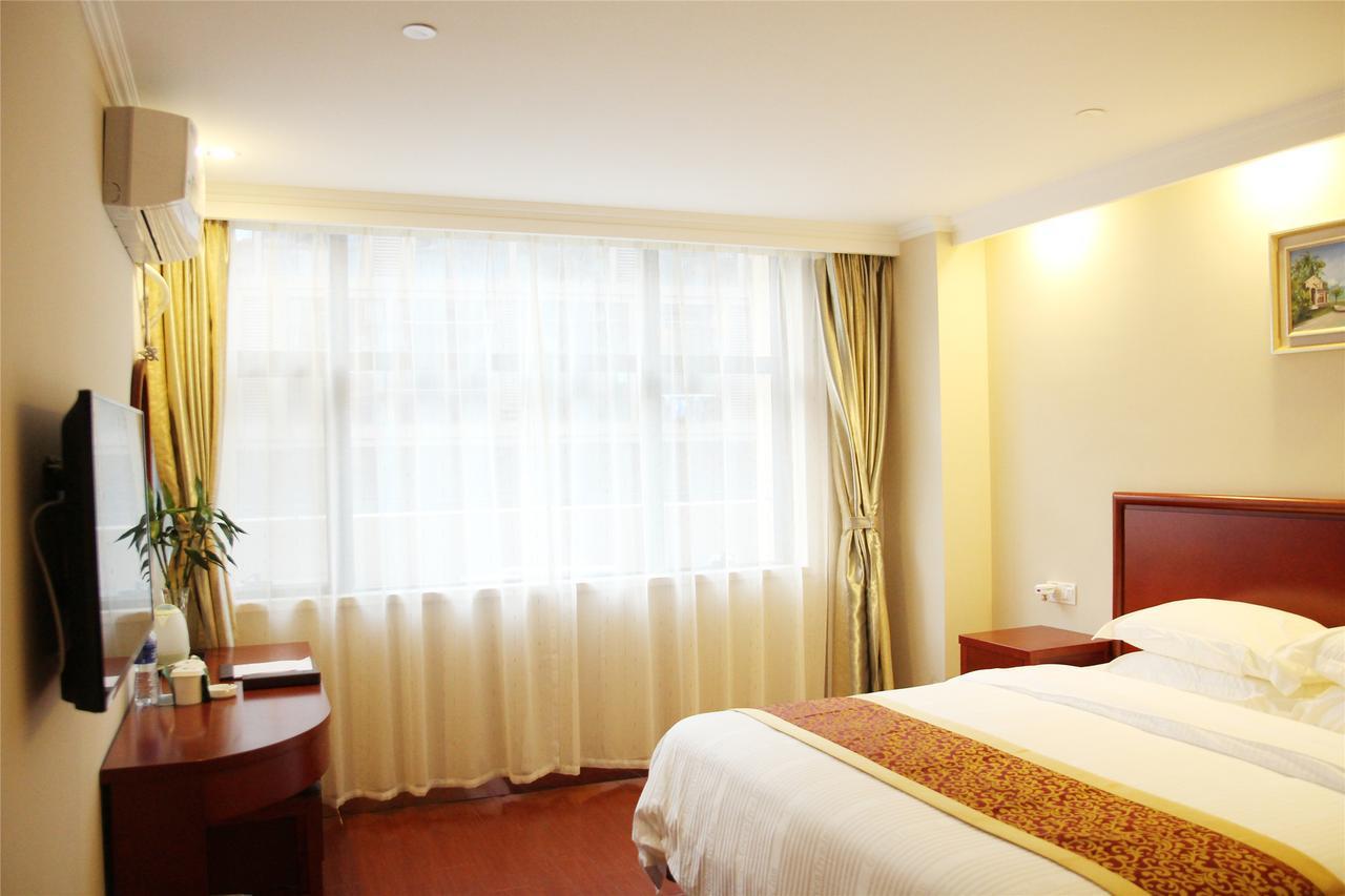 Greentree Inn Fujian Fuzhou Jinshan Wanda Pushang Avenue Business Hotel Fuzhou (Fujian) Exterior foto